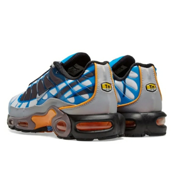 NIKE AIR MAX PLUS PRM BLUE GREY MENS SIZE 8.5 - Picture 3 of 6